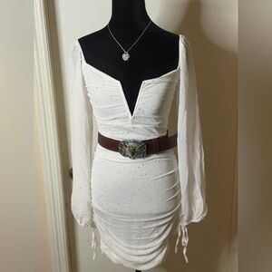 Aubrey Sprinkles Mesh Dress (withOUT Belt)
